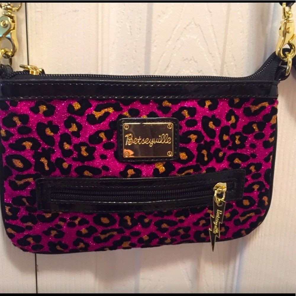 Betseyville Johnson Leopard Print Crossbody Bag